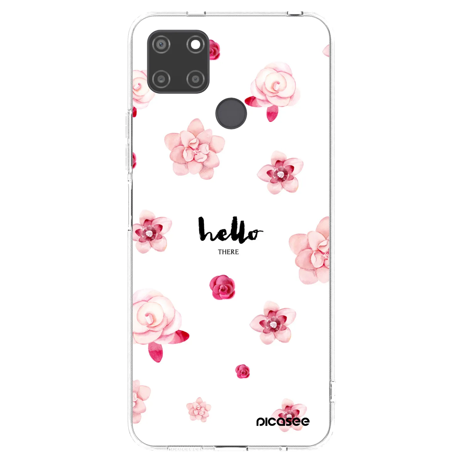 Picasee Realme C21Y Hülle - Transparentes Silikon - Hello there