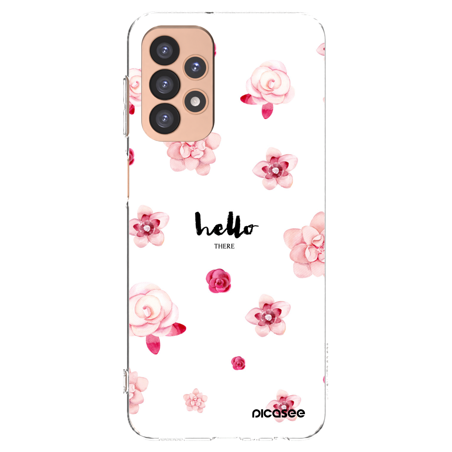 Picasee Samsung Galaxy A23 A236B 5G Hülle - Transparentes Silikon - Hello there