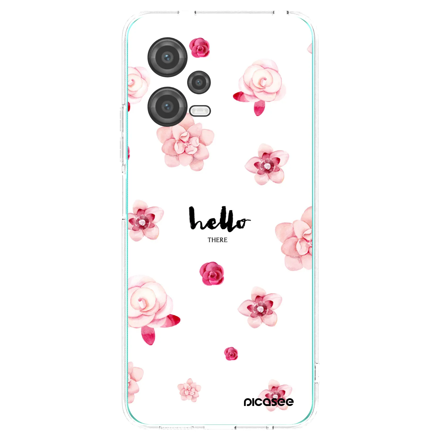 Picasee Xiaomi Poco X5 Hülle - Transparentes Silikon - Hello there
