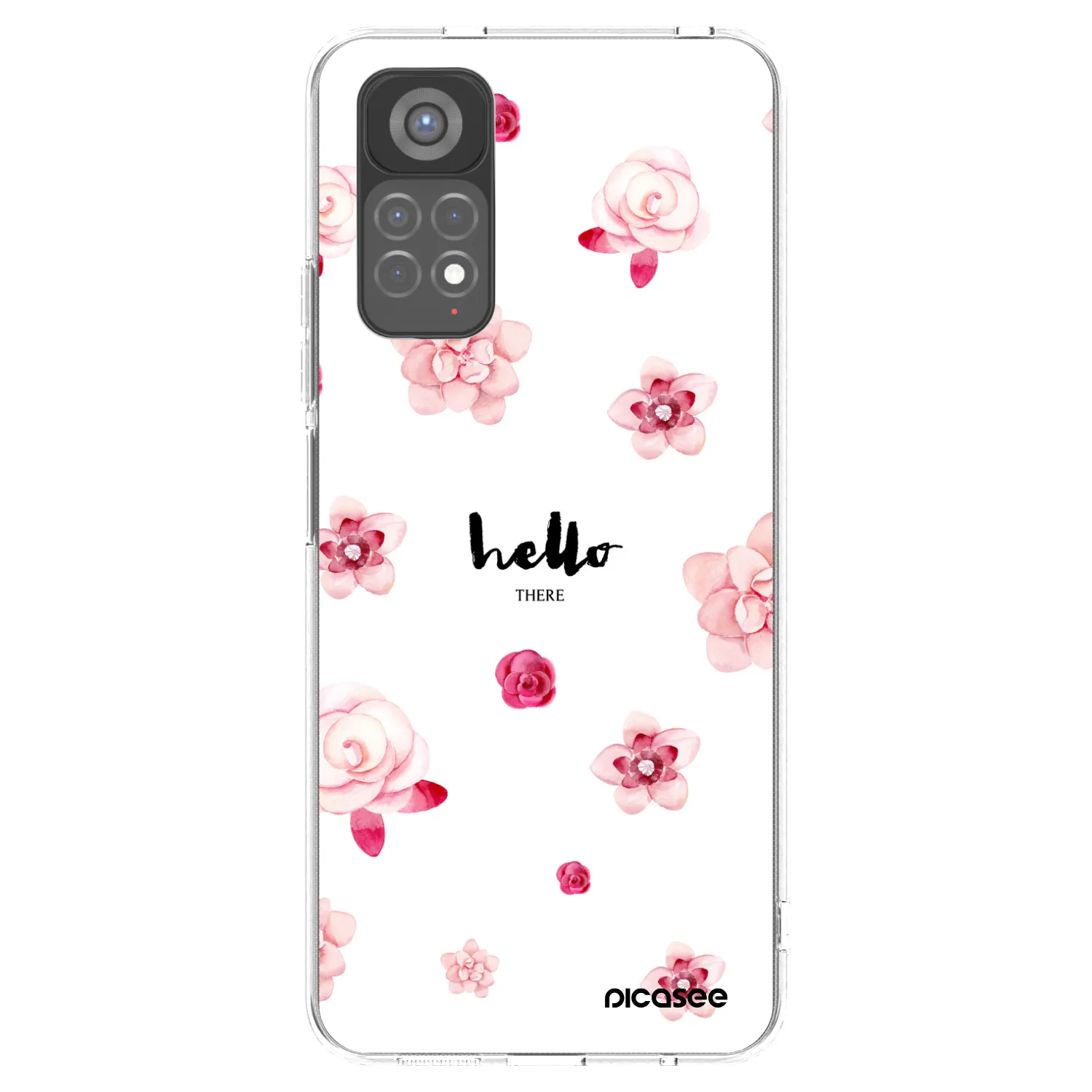 Picasee Xiaomi Redmi Note 11S 5G Hülle - Transparentes Silikon - Hello there