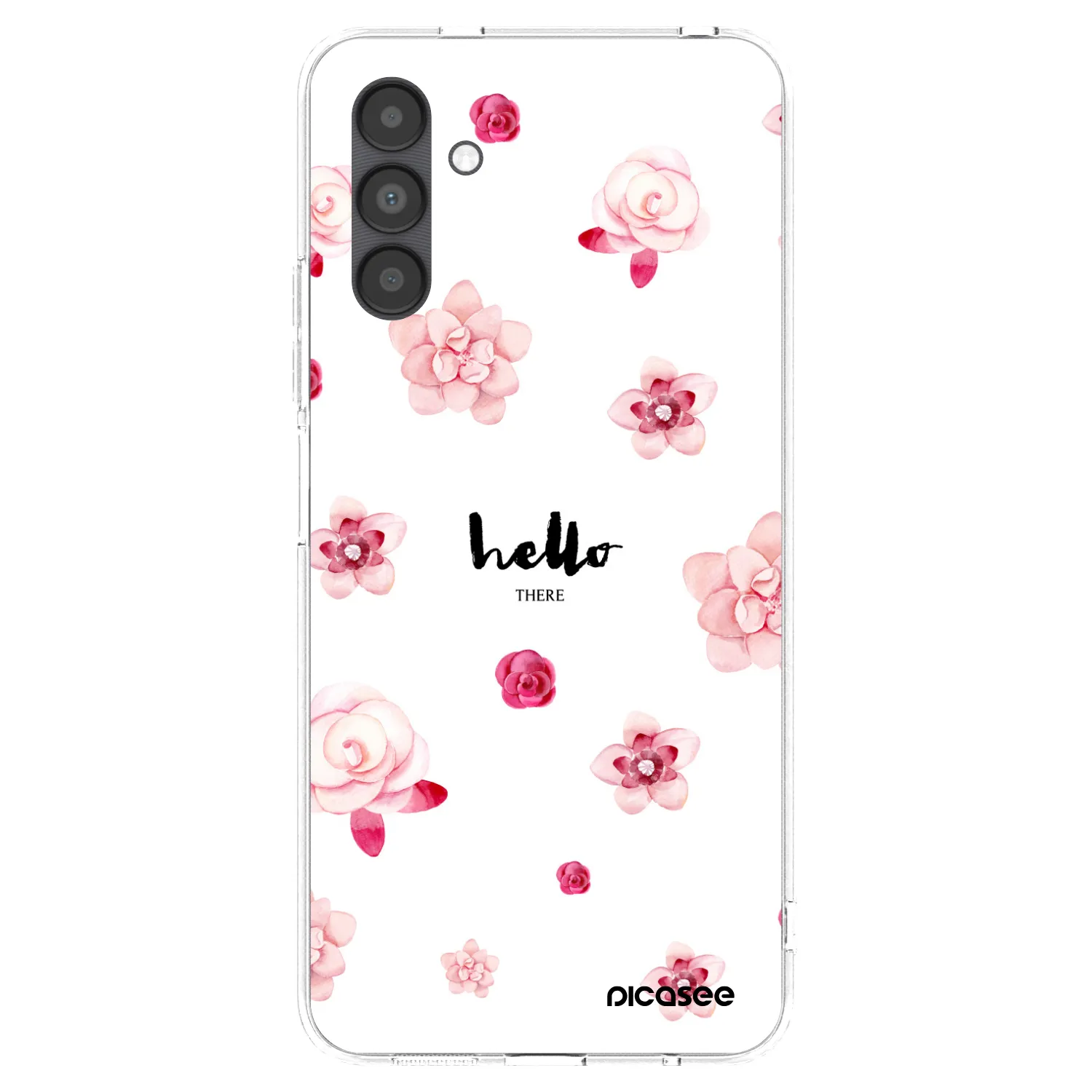 Picasee Samsung Galaxy A04s A047F Hülle - Transparentes Silikon - Hello there