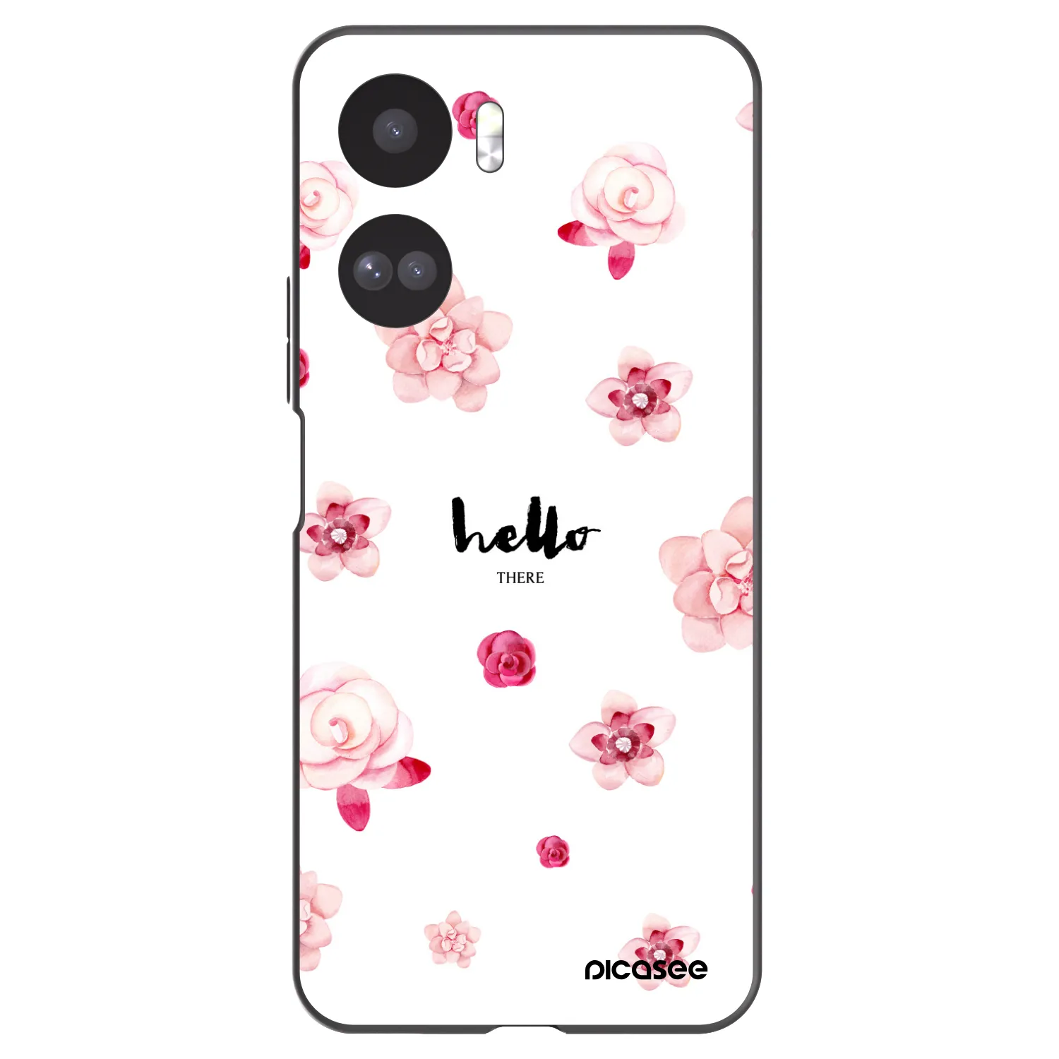 Picasee Honor 90 Lite 5G Hülle - Schwarzes Silikon - Hello there
