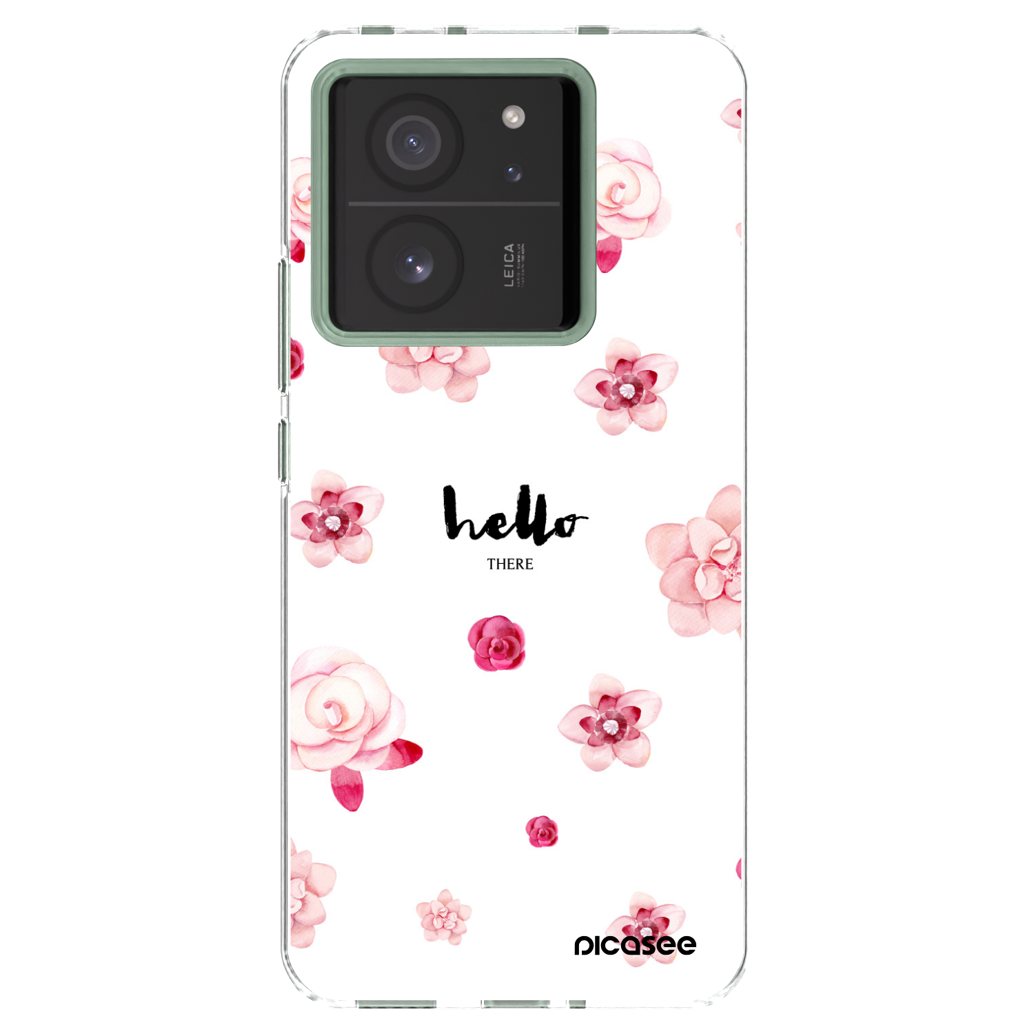 Picasee Xiaomi 13T Pro Hülle - Transparentes Silikon - Hello there