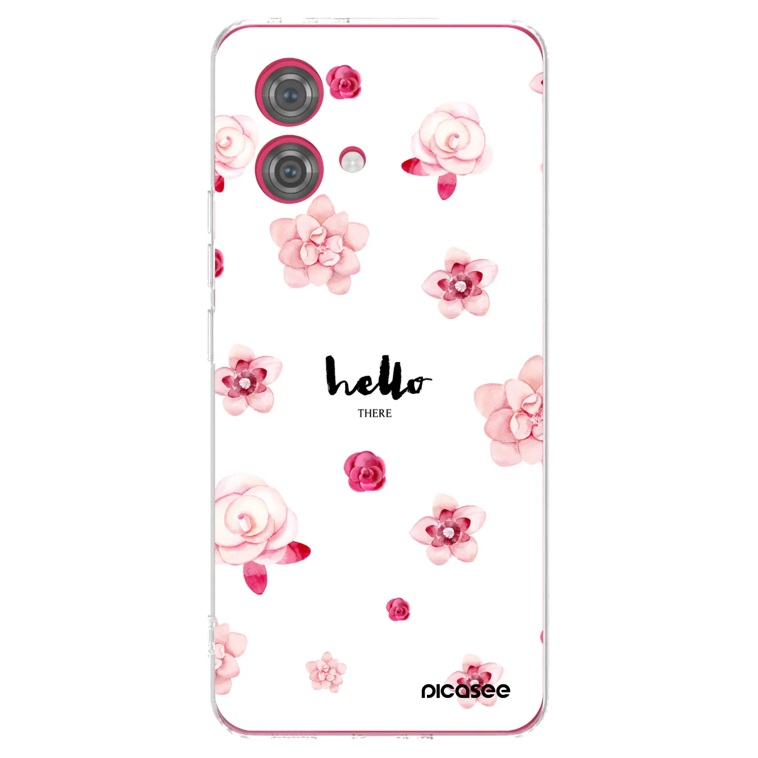 Picasee Motorola Moto G84 5G Hülle - Transparentes Silikon - Hello there