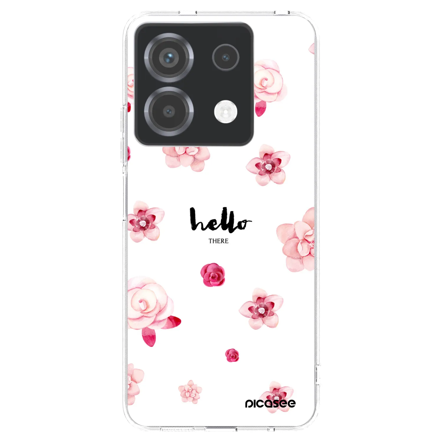Picasee Xiaomi Poco X6 Hülle - Transparentes Silikon - Hello there