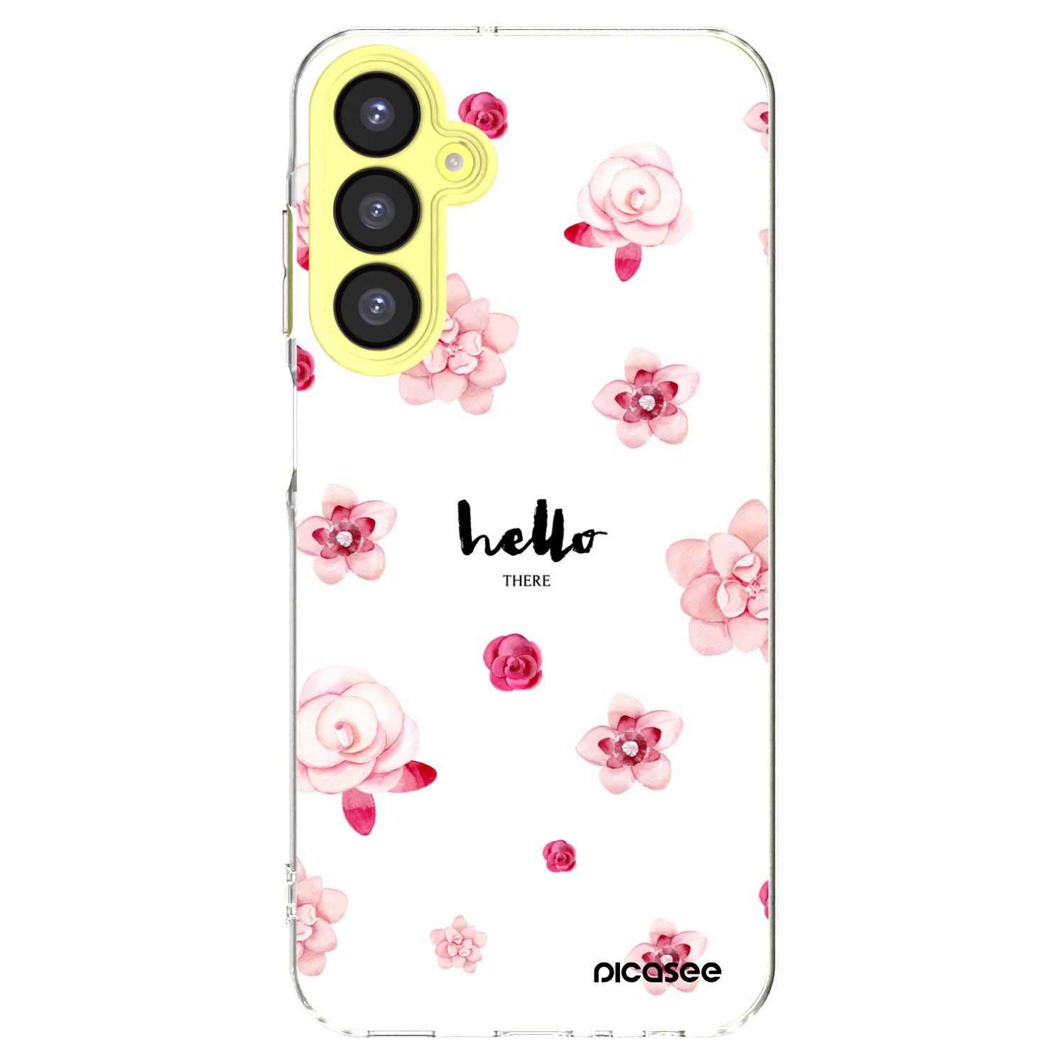 Picasee Samsung Galaxy A25 A256B 5G Hülle - Transparentes Silikon - Hello there