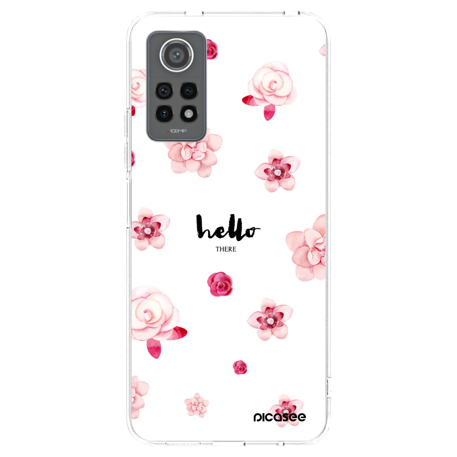 Picasee Xiaomi Redmi Note 12 Pro 4G Hülle - Transparentes Silikon - Hello there