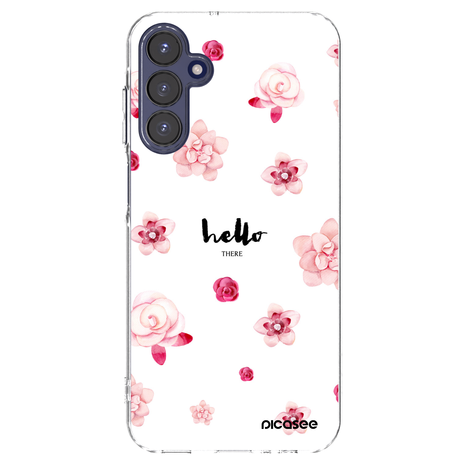 Picasee Samsung Galaxy A15 A155F 4G Hülle - Transparentes Silikon - Hello there
