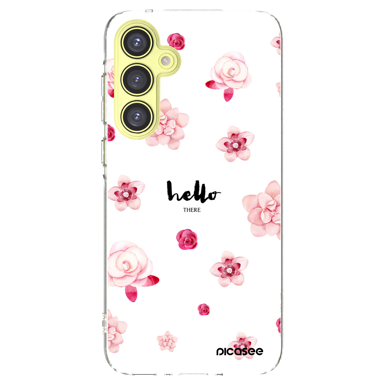 Picasee Samsung Galaxy A35 5G A356B Hülle - Transparentes Silikon - Hello there
