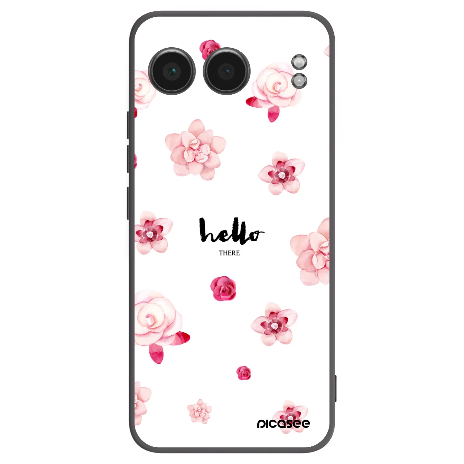 Picasee OnePlus Nord 4 Hülle - Schwarzes Silikon - Hello there