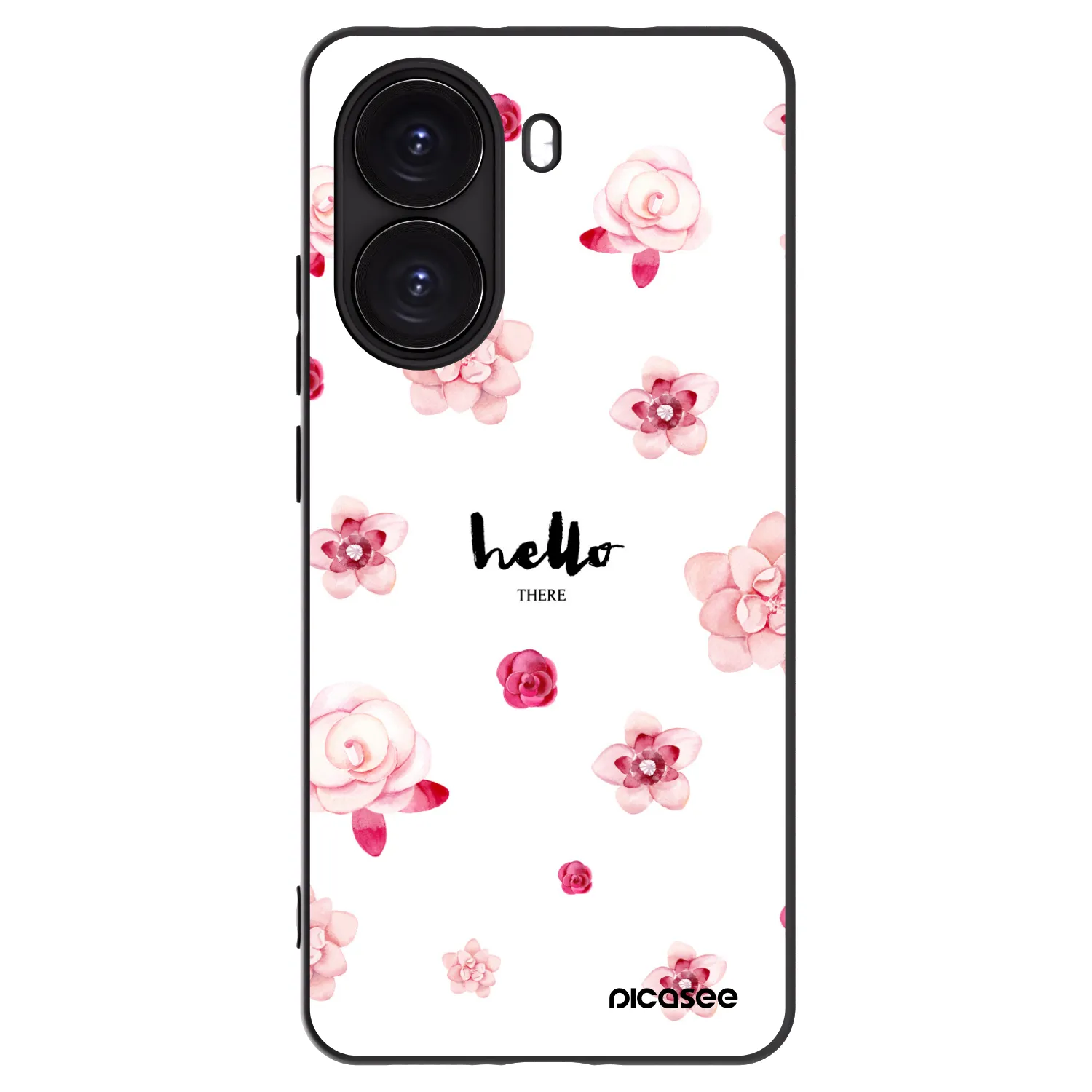 Picasee Xiaomi Poco X7 Pro 5G Hülle - Schwarzes Silikon - Hello there