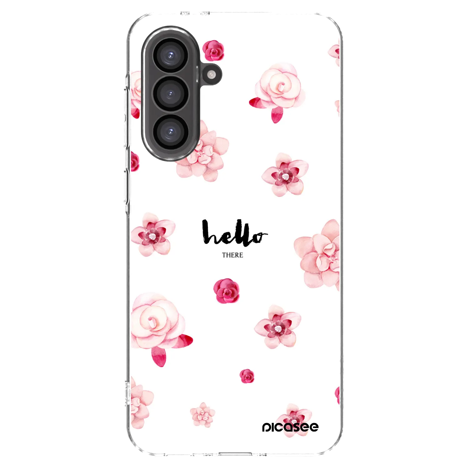 Picasee Samsung Galaxy A56 5G A566B Hülle - Transparentes Silikon - Hello there