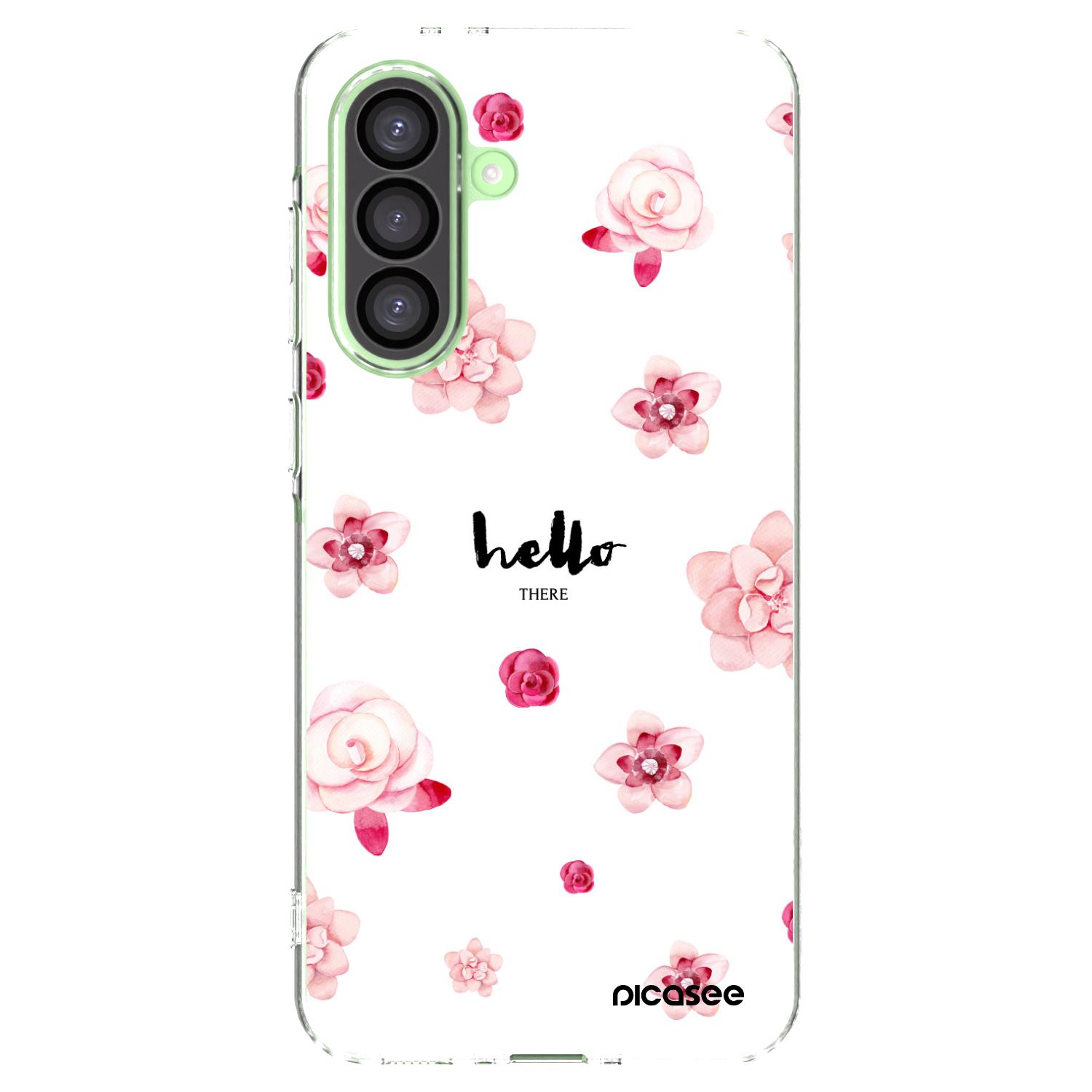 Picasee Samsung Galaxy A26 5G A266B Hülle - Transparentes Silikon - Hello there
