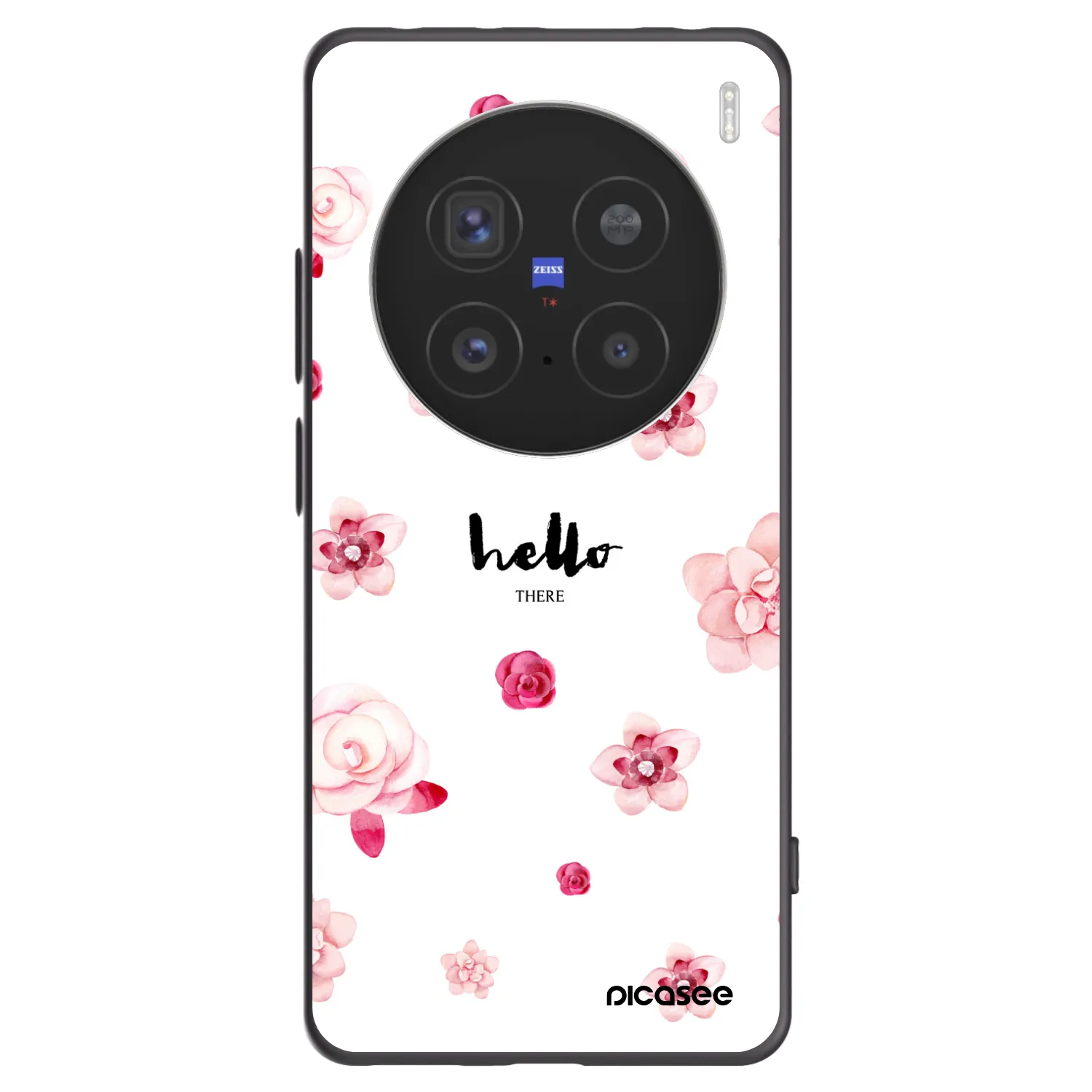 Picasee Vivo X200 Pro Hülle - Schwarzes Silikon - Hello there