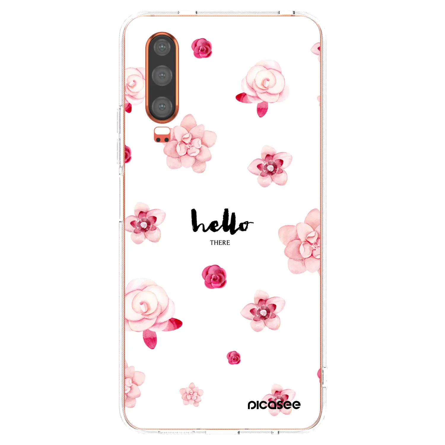 Picasee Huawei P30 Hülle - Transparentes Silikon - Hello there