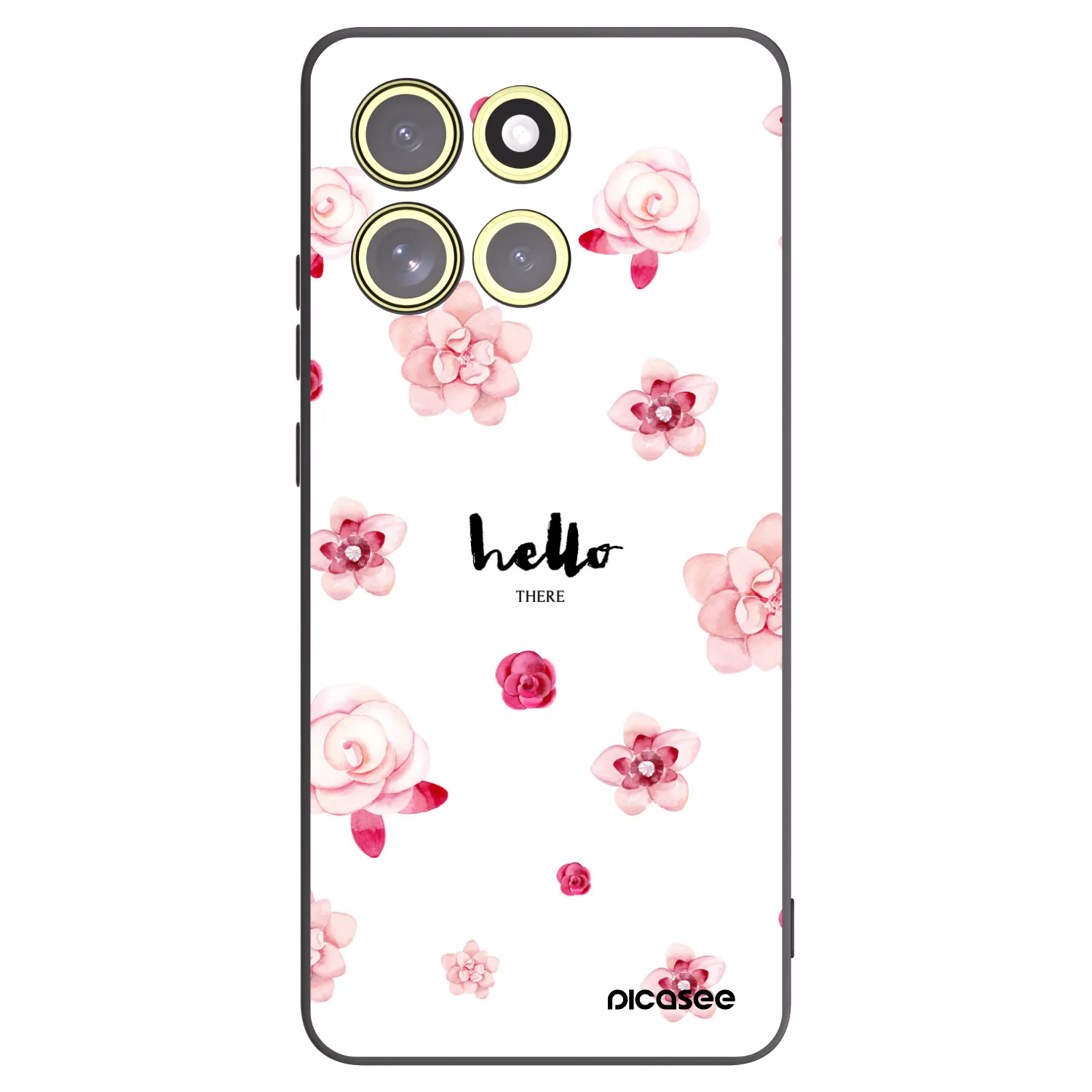 Picasee Motorola Moto G86 5G Hülle - Schwarzes Silikon - Hello there