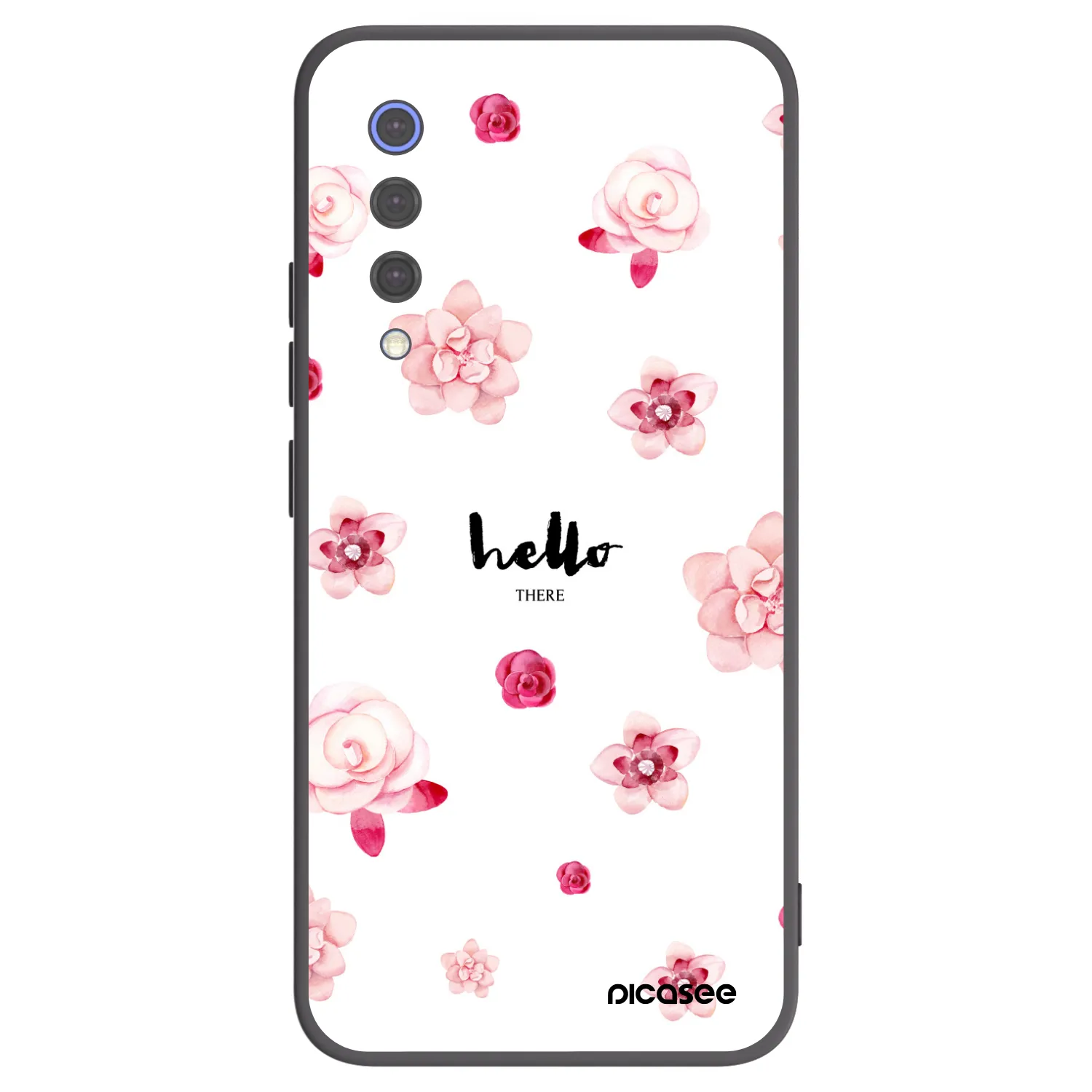 Picasee Xiaomi Mi 9 SE Hülle - Schwarzes Silikon - Hello there