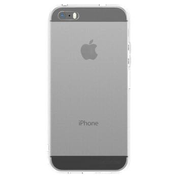 Picasee Apple iPhone 5/5S/SE Hülle - Transparentes Silikon - Clear