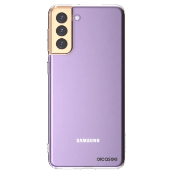 Picasee Samsung Galaxy S21+ 5G G996F Hülle - Transparentes Silikon - Clear
