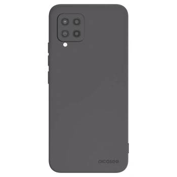 Picasee Samsung Galaxy A42 A426B Hülle - Schwarzes Silikon - Clear
