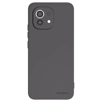 Picasee Xiaomi Mi 11 Hülle - Schwarzes Silikon - Clear