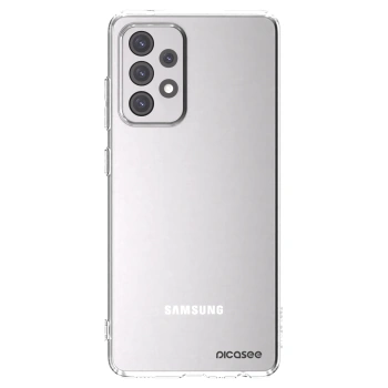 Picasee Samsung Galaxy A52s 5G A528B Hülle - Transparentes Silikon - Clear