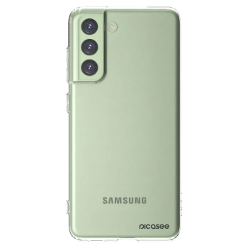 Picasee Samsung Galaxy S21 FE 5G Hülle - Transparentes Silikon - Clear