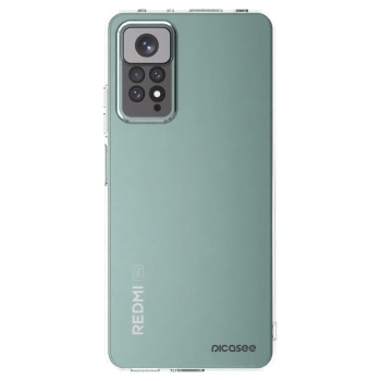 Picasee Xiaomi Redmi Note 11 Hülle - Transparentes Silikon - Clear
