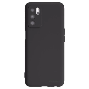 Picasee OPPO A16s Hülle - Schwarzes Silikon - Clear