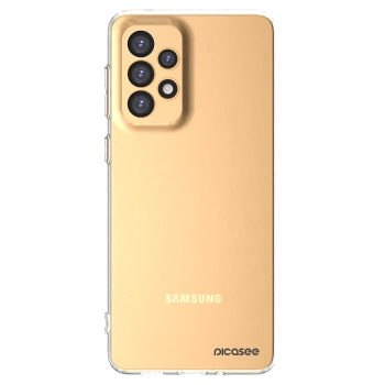 Picasee Samsung Galaxy A33 5G A336 Hülle - Transparentes Silikon - Clear
