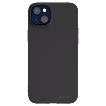 Picasee Apple iPhone 14 Plus Hülle - Schwarzes Silikon - Clear