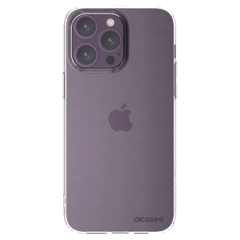 Picasee Apple iPhone 14 Pro Max Hülle - Transparentes Silikon - Clear