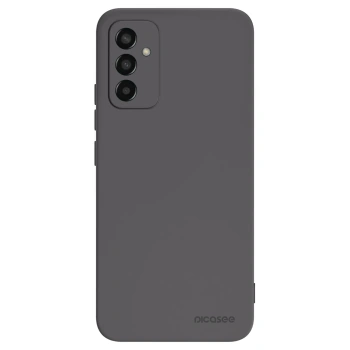 Picasee Samsung Galaxy M13 M135F Hülle - Schwarzes Silikon - Clear
