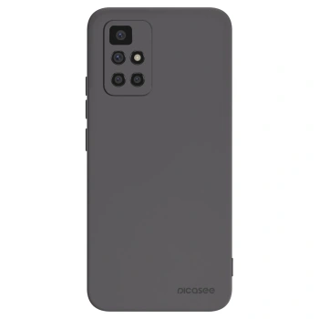 Picasee Xiaomi Redmi 10 (2022) Hülle - Schwarzes Silikon - Clear