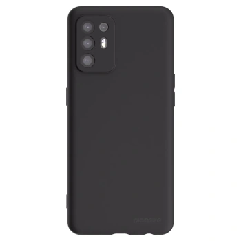 Picasee OPPO A94 5G Hülle - Schwarzes Silikon - Clear
