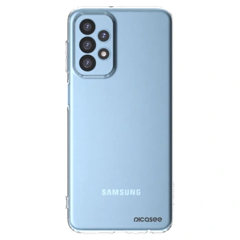 Picasee Samsung Galaxy A23 A235F 4G Hülle - Transparentes Silikon - Clear