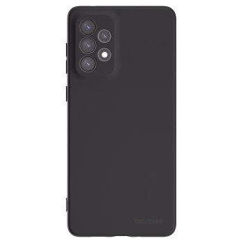 Picasee Samsung Galaxy A73 5G Hülle - Schwarzes Silikon - Clear