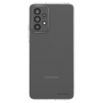Picasee Samsung Galaxy A73 5G Hülle - Transparentes Silikon - Clear