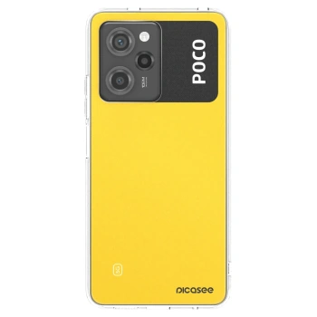 Picasee Xiaomi Poco X5 Pro Hülle - Transparentes Silikon - Clear
