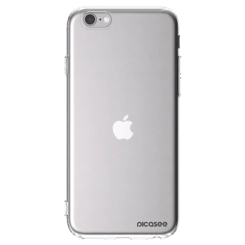 Picasee Apple iPhone 6/6S Hülle - Transparentes Silikon - Clear