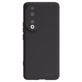 Picasee Honor 90 5G Hülle - Schwarzes Silikon - Clear