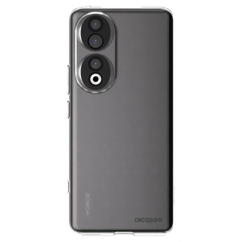 Picasee Honor 90 5G Hülle - Transparentes Silikon - Clear