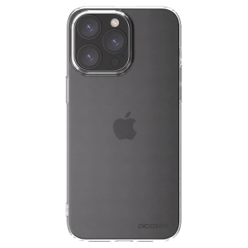Picasee Apple iPhone 15 Pro Max Hülle - Transparentes Silikon - Clear