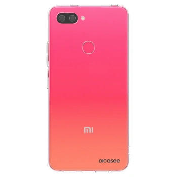 Picasee Xiaomi Mi 8 Lite Hülle - Transparentes Silikon - Clear