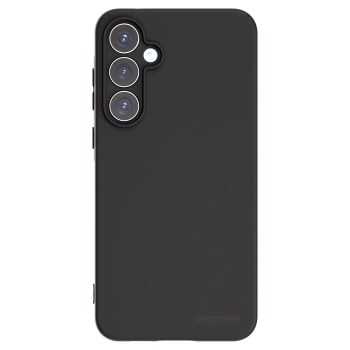 Picasee Samsung Galaxy A55 5G A556B Hülle - Schwarzes Silikon - Clear