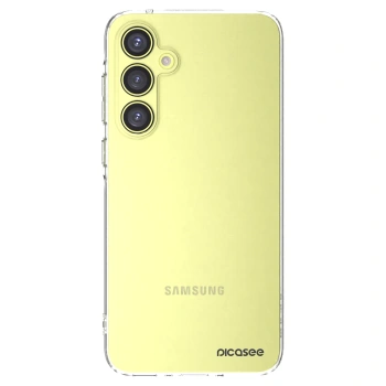 Picasee Samsung Galaxy A35 5G A356B Hülle - Transparentes Silikon - Clear