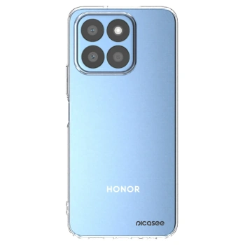 Picasee Honor X8b Hülle - Transparentes Silikon - Clear