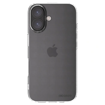 Picasee Apple iPhone 16 Hülle - Transparentes Silikon - Clear