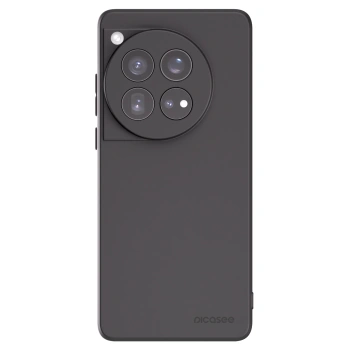 Picasee OnePlus 12 5G Hülle - Schwarzes Silikon - Clear