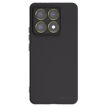 Picasee Xiaomi 14T Hülle - Schwarzes Silikon - Clear